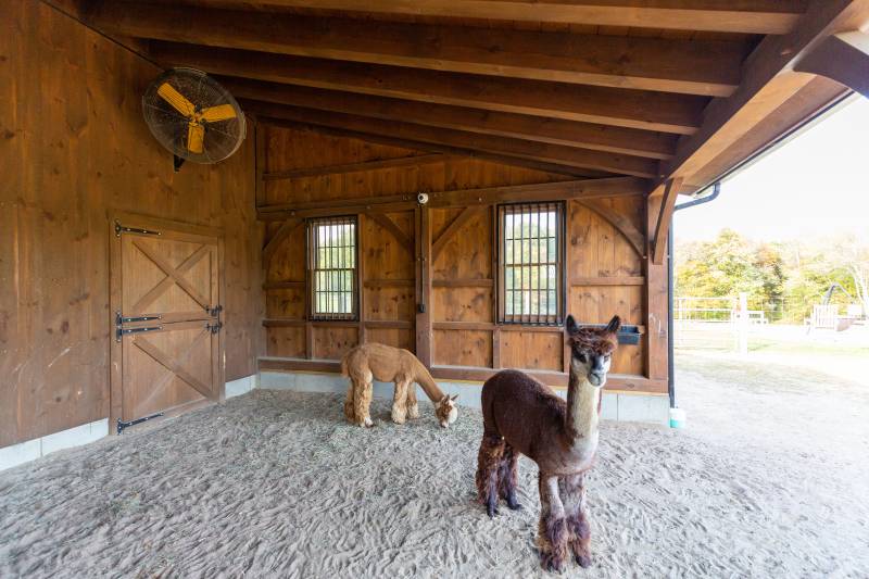 32' x 48' Plymouth Carriage Barn with 18' Open Lean-To, North Granby, CT