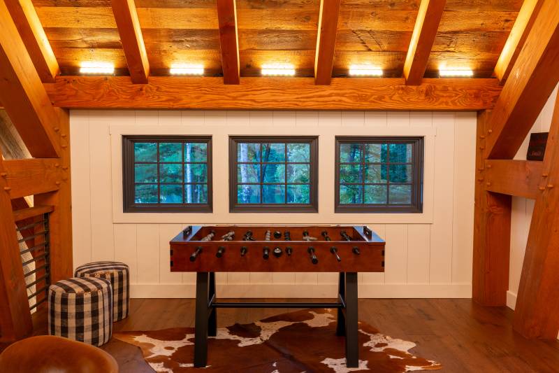 Table Games In Gallery Loft • Black Windows