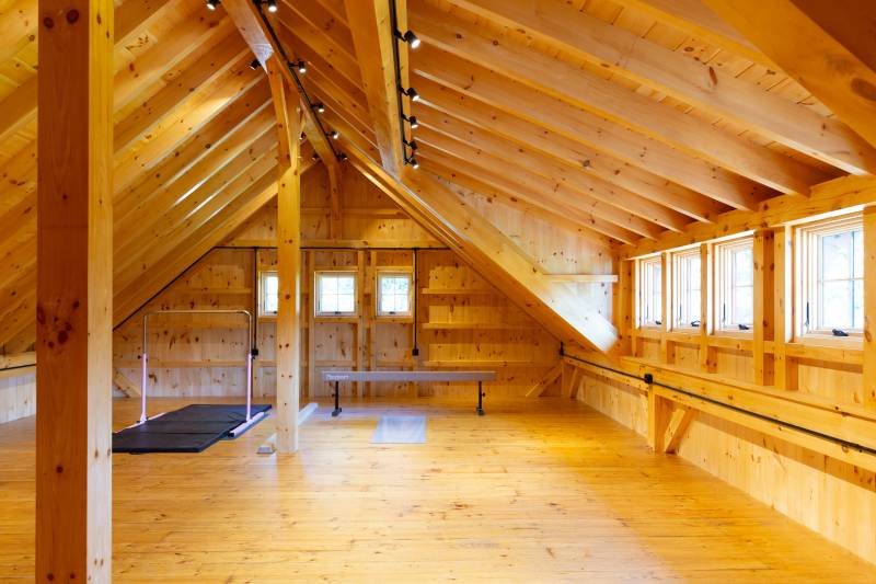 38' x 48' Lenox Carriage Barn • Second Floor