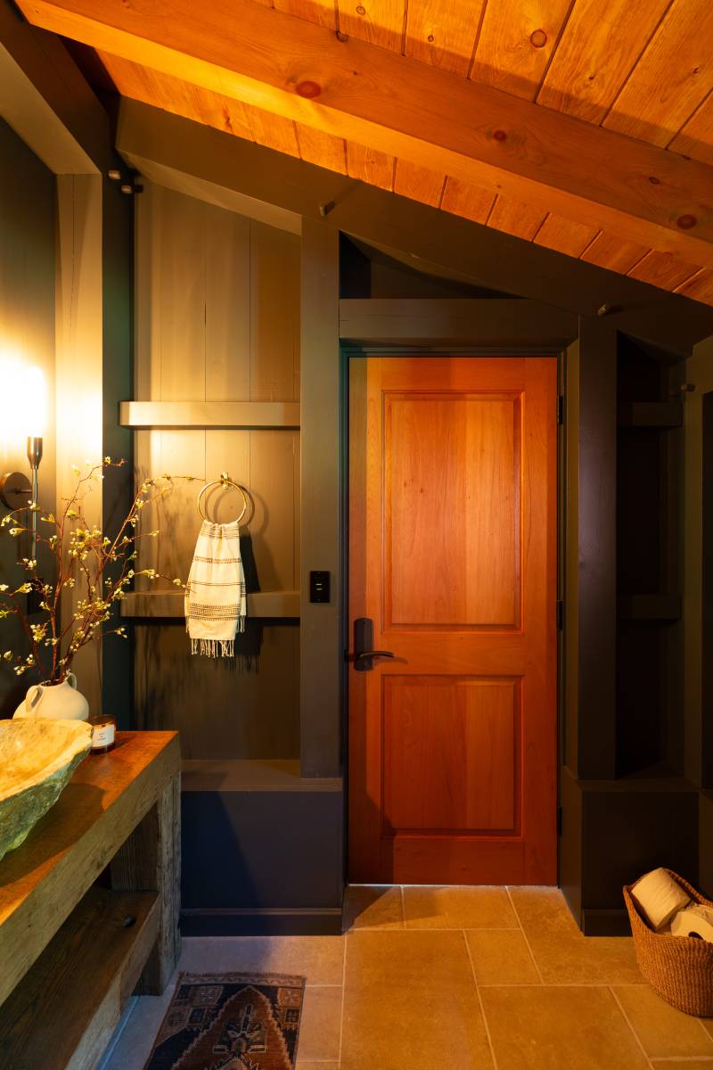 A Bathroom in the Party Barn