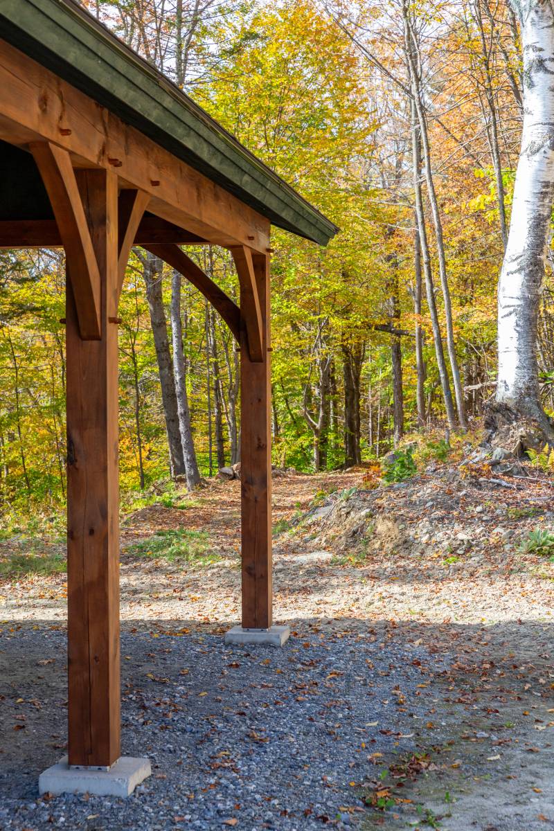 Authentic Mortise & Tenon Post & Beam Construction