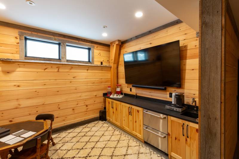 Media Room • Eastern White Pine Siding