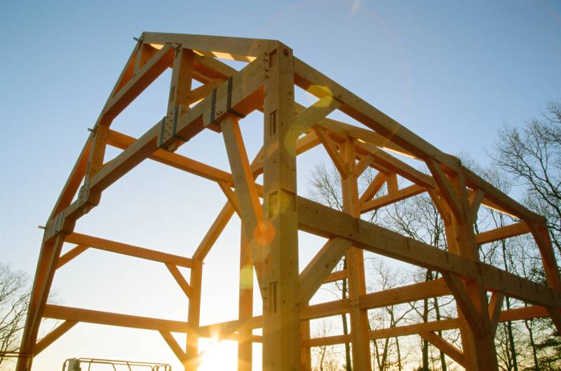 3,600 sq. ft. Timber Frame Barn