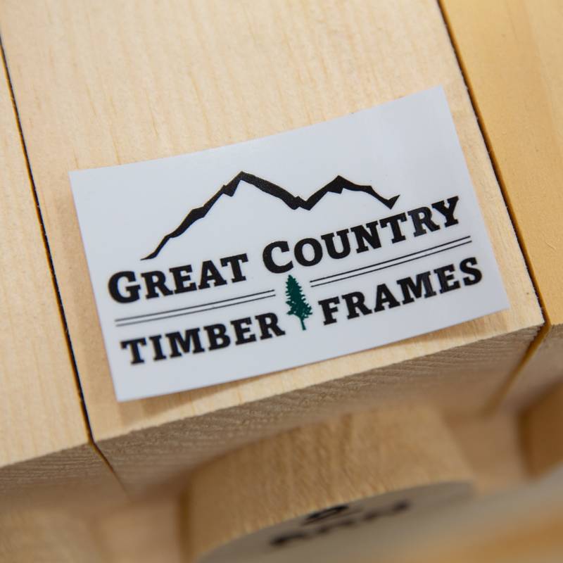 Great Country Timber Frames Sticker