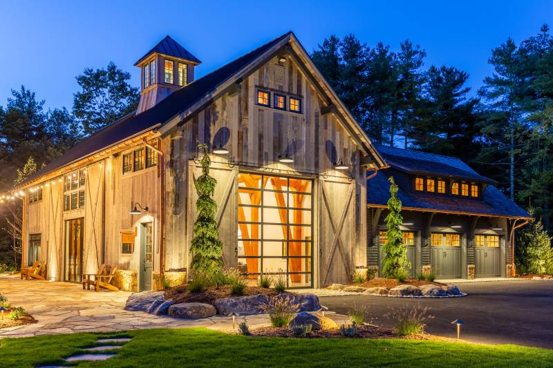 Custom Timber Frame Cupola • A Glimpse at the Interior