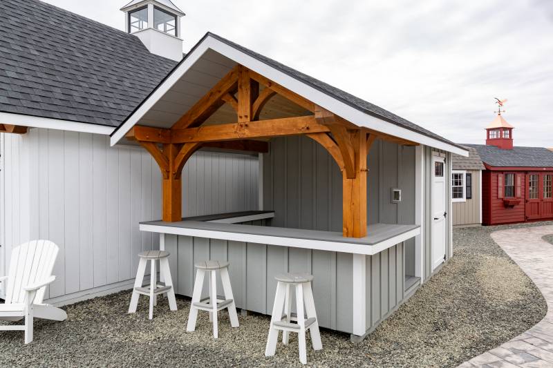 10' x 16' Victorian Poolside Bar