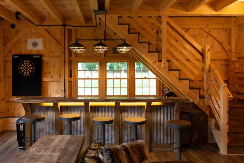 Stairs Leading to the Second Floor