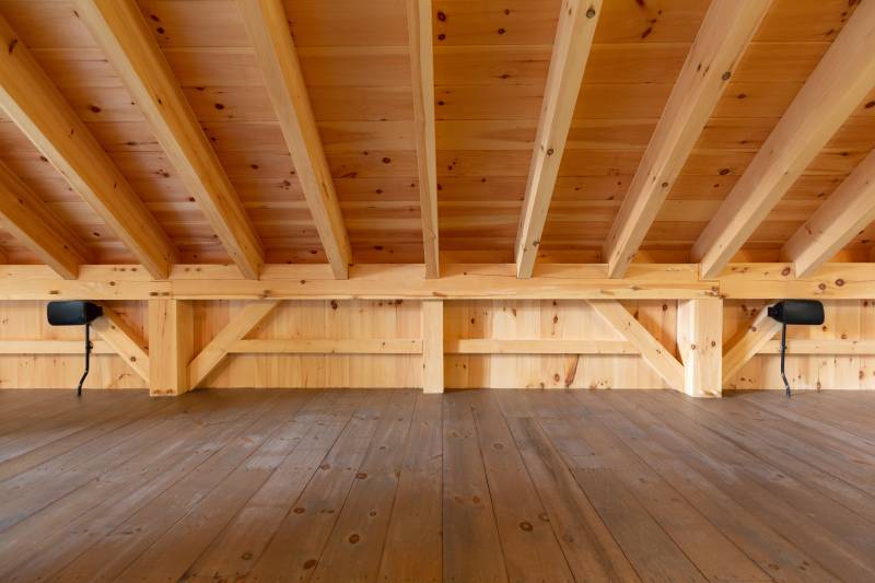 Collar Tie Roof Rafter System • 3' Knee Wall Height