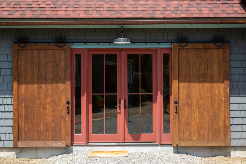 ...Patio Double Doors that Lead Inside