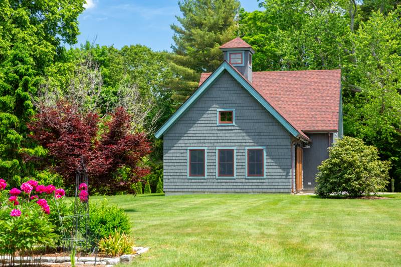 Andersen Windows • Timber Frame Cupola • Post & Beam Barn