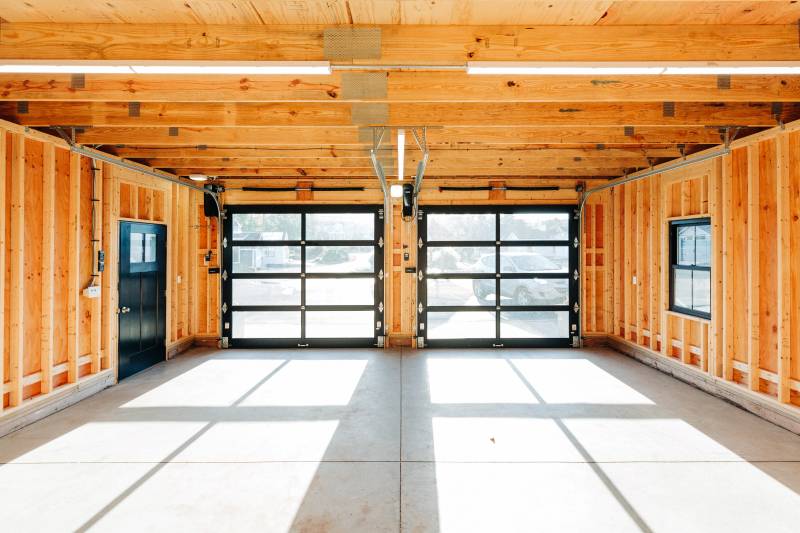 Fiberglass Insulated Entry Door on Left • Andersen 100 Series Window on Right