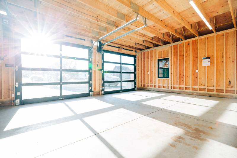 Glass Overhead Doors Let In Plenty Of Light