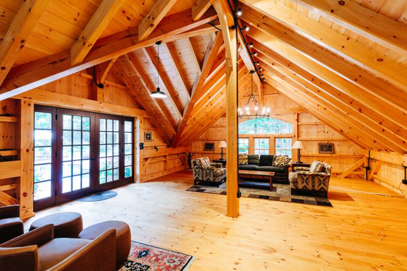 24' x 32' Plymouth Carriage Barn • Second Floor