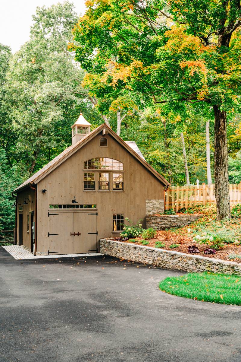 Timber Frame Bank Barn • Entrances on Both Floors