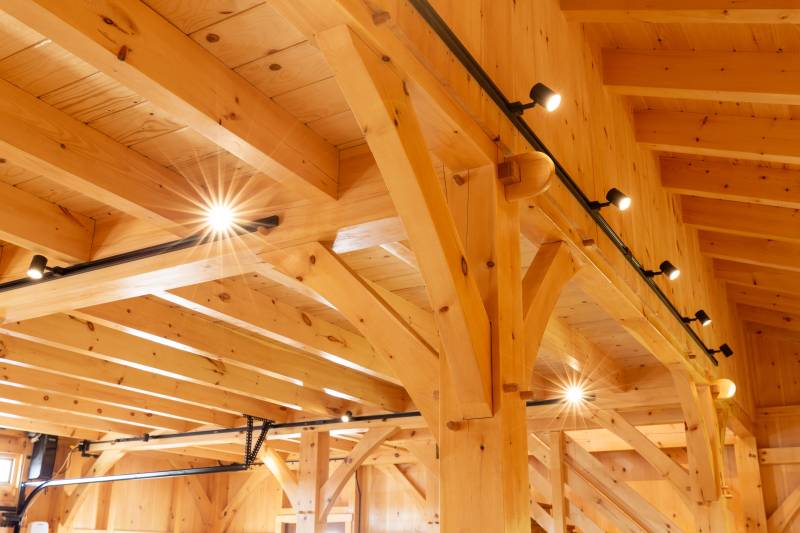 Authentic Mortise & Tenon Post & Beam Construction