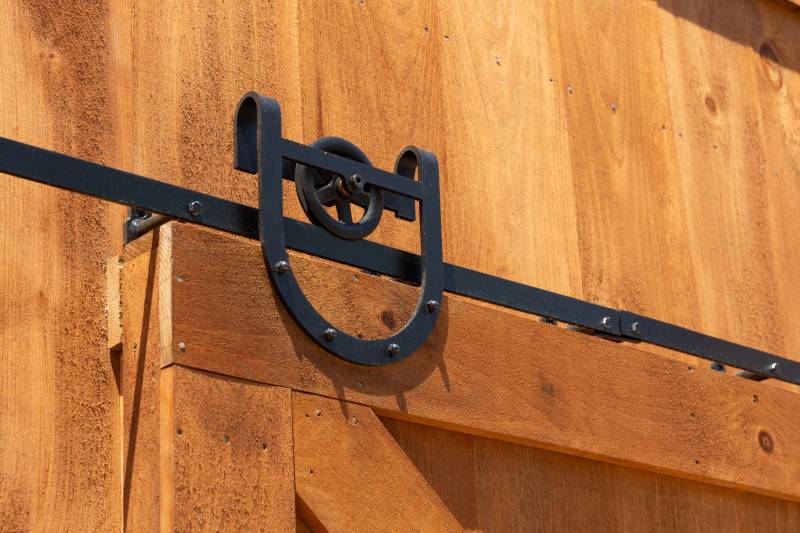 Authentic Horseshoe Track for Sliding Barn Door