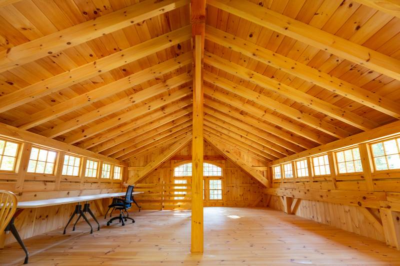 32' x 32' Lenox Carriage Barn • Second Floor