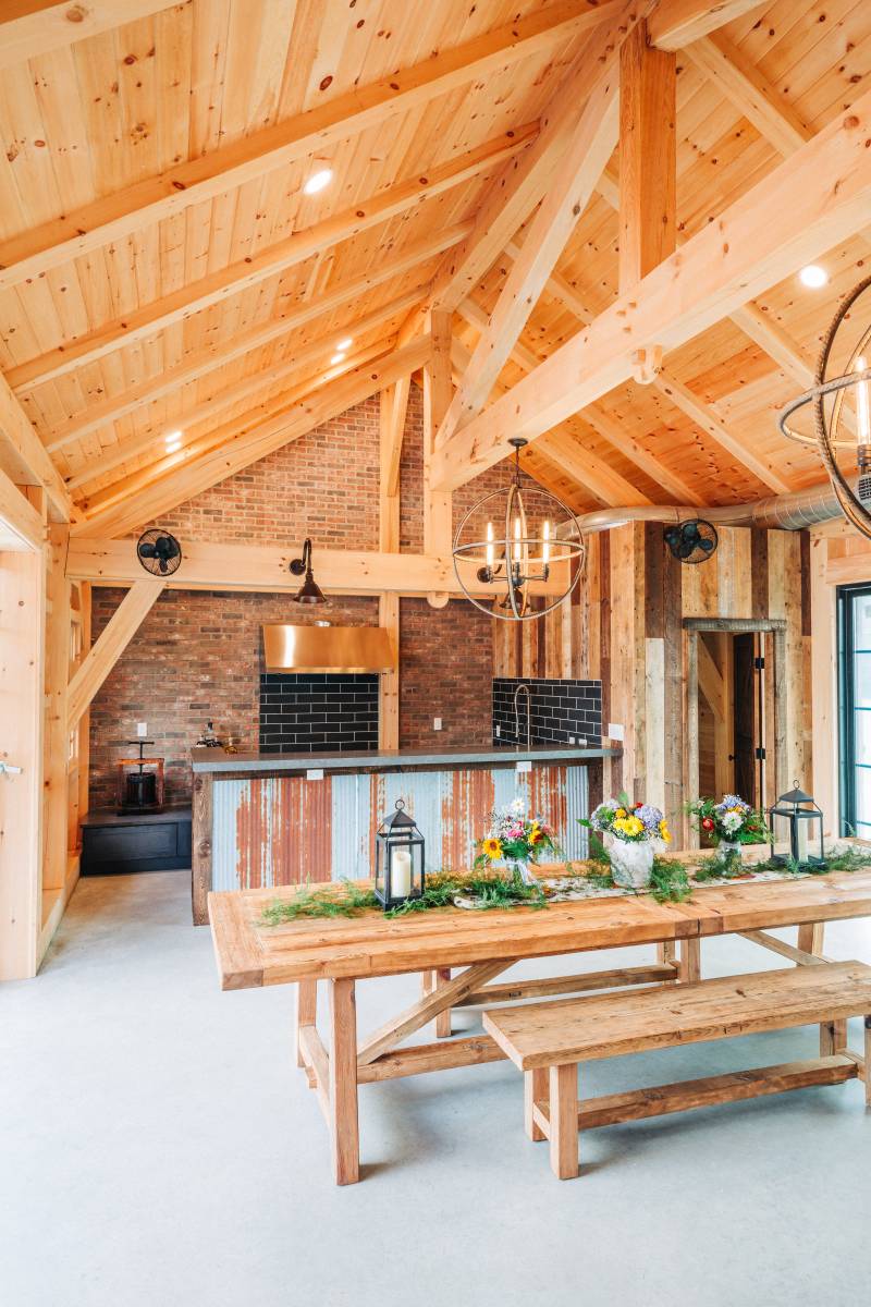 Eastern White Pine • Traditional Joinery with Hardwood Oak Pegs