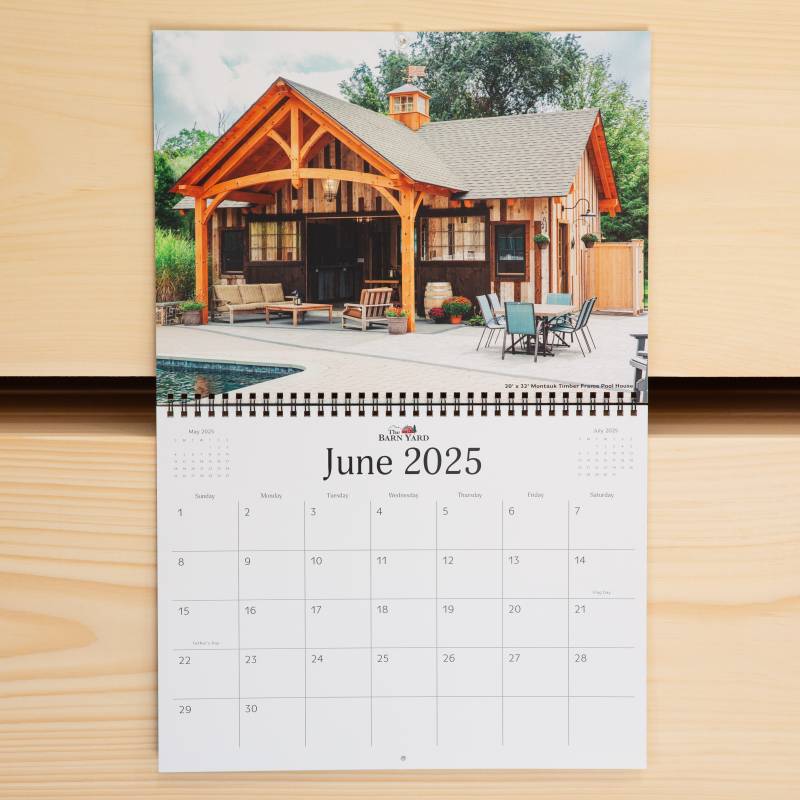 The Barn Yard 2025 Calendar • June