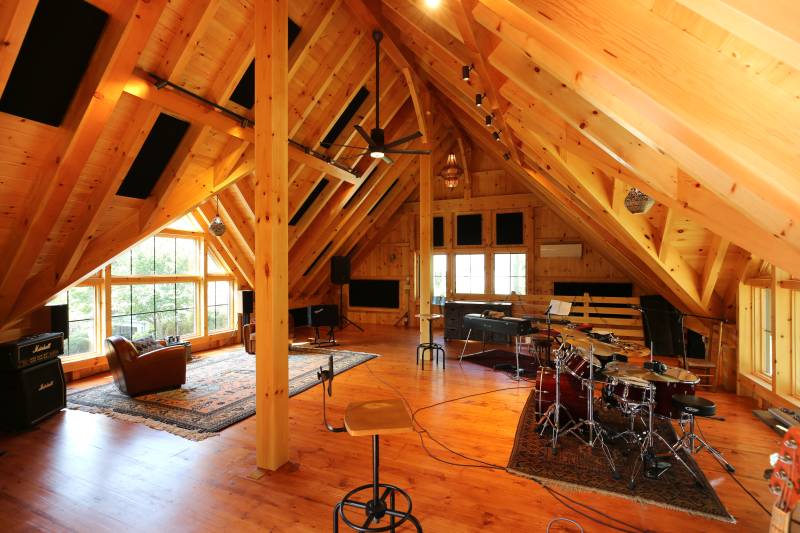 Ready for a Jam Session • Timber Frame Barn