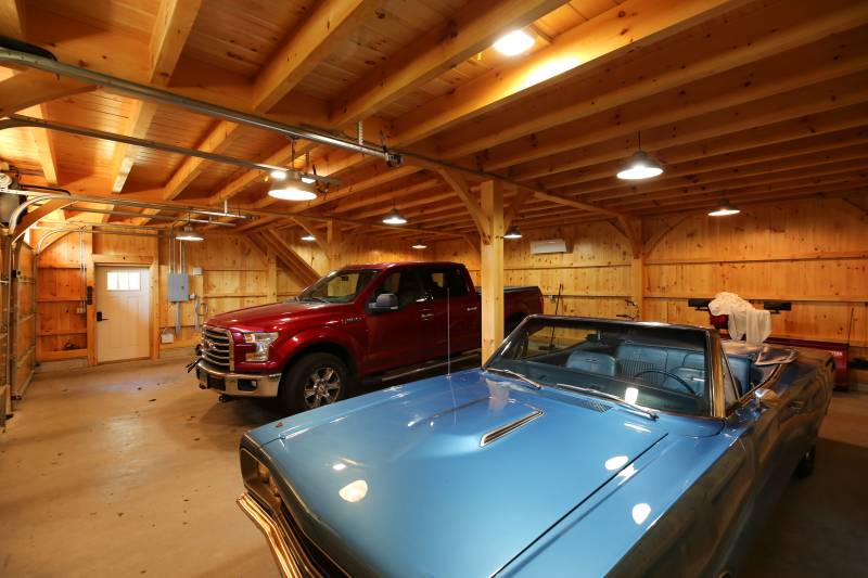 30' x 36' Plymouth Carriage Barn • First Floor