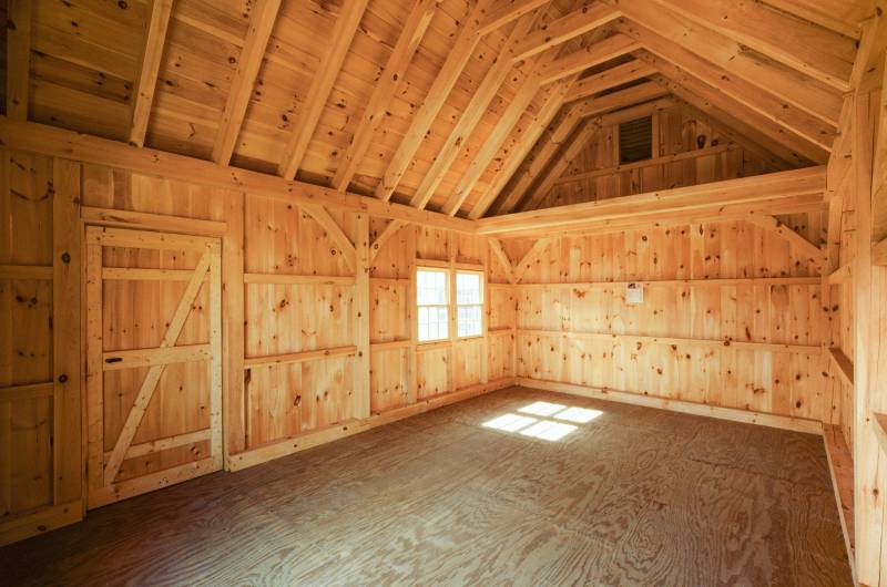 14' x 22' Gallatin Cabin Interior