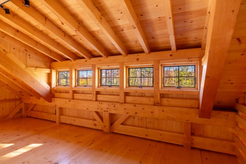 Inside the 16' Transom Dormer with Andersen 400 Series Windows