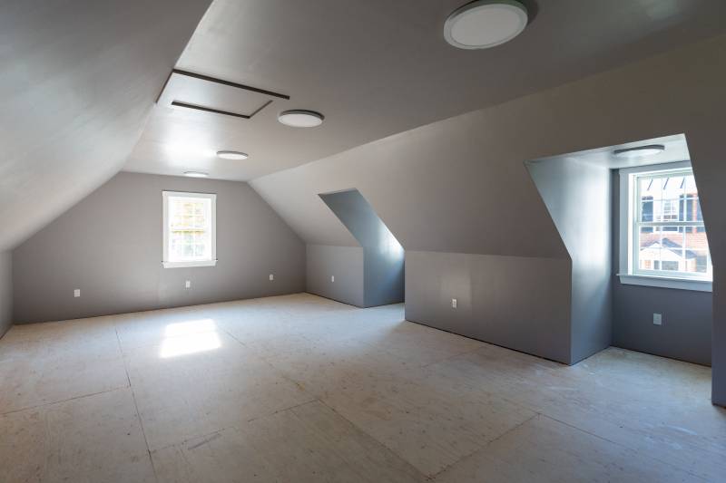 Second Floor Loft Finish by Customer
