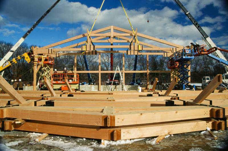 Two Trusses Set, Six to Go