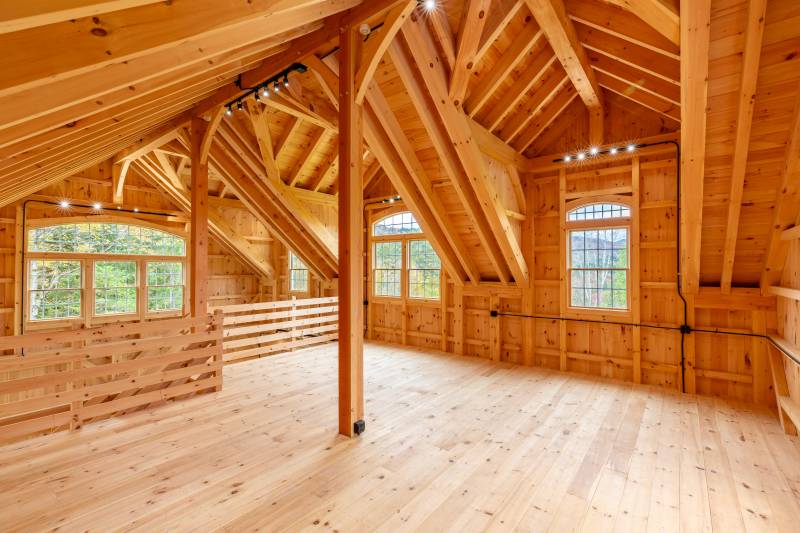 26' x 39' Plymouth Carriage Barn • Second Floor