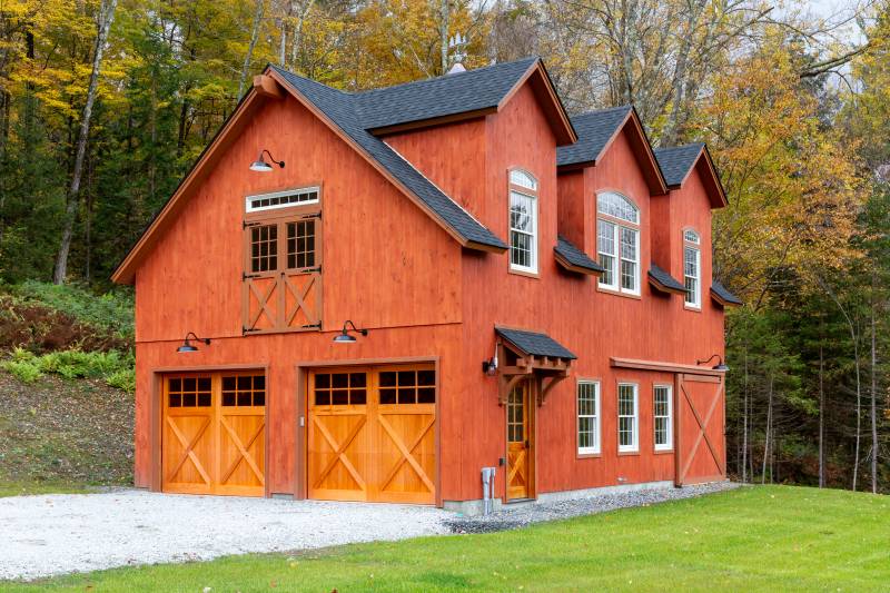 26' x 39' Plymouth Carriage Barn, Vermont