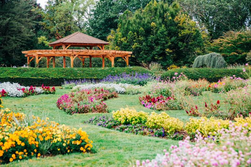 The Elizabeth Park Perennial Garden Gazebo
