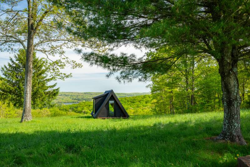 A-Frame Cabin • 18-12 Roof Pitch