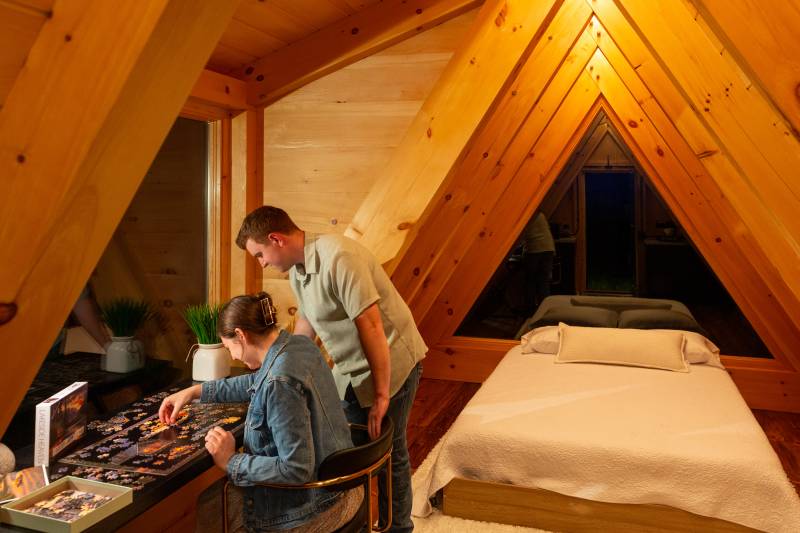 ...it's the perfect cabin getaway