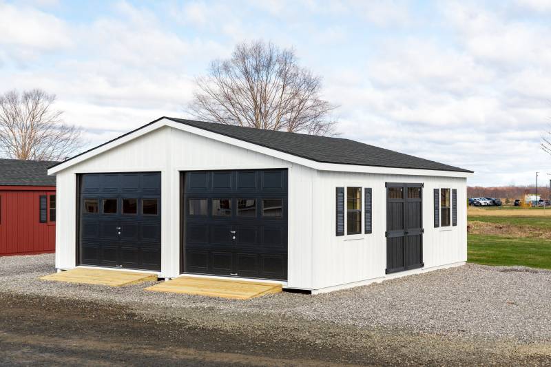 24' x 24' Classic Craftsman Garage, Ellington, CT