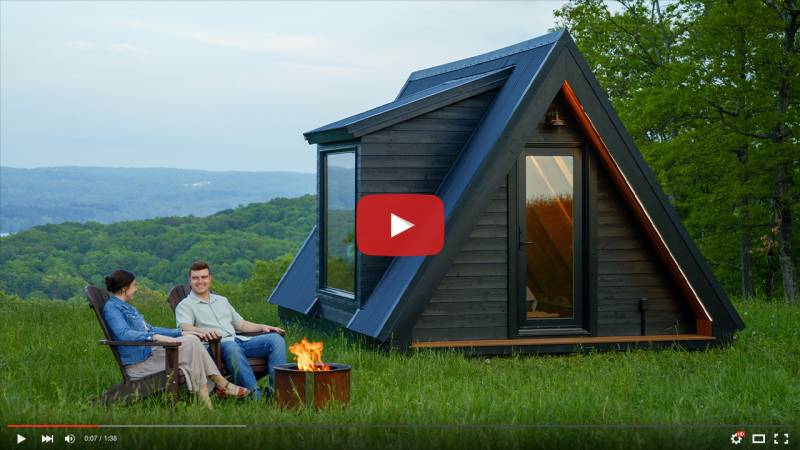Introducing the A-Frame Cabin | Delivered Fully Finished Nationwide