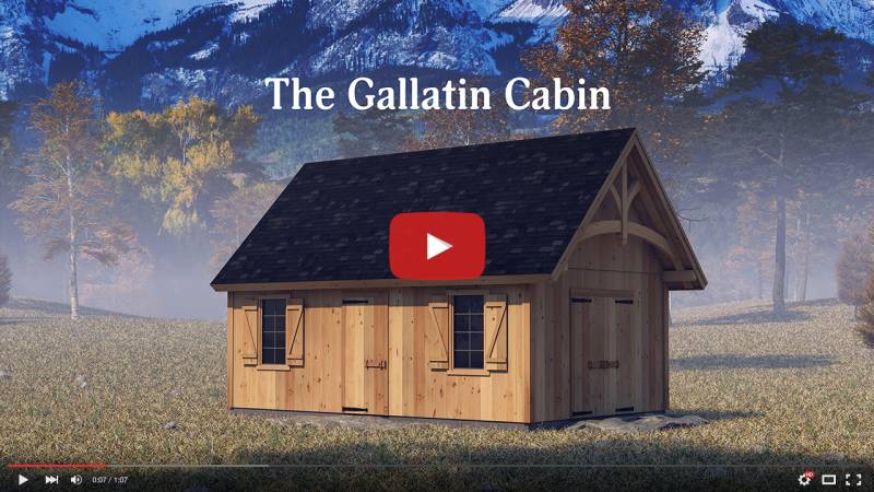 Gallatin Cabin Time Lapse