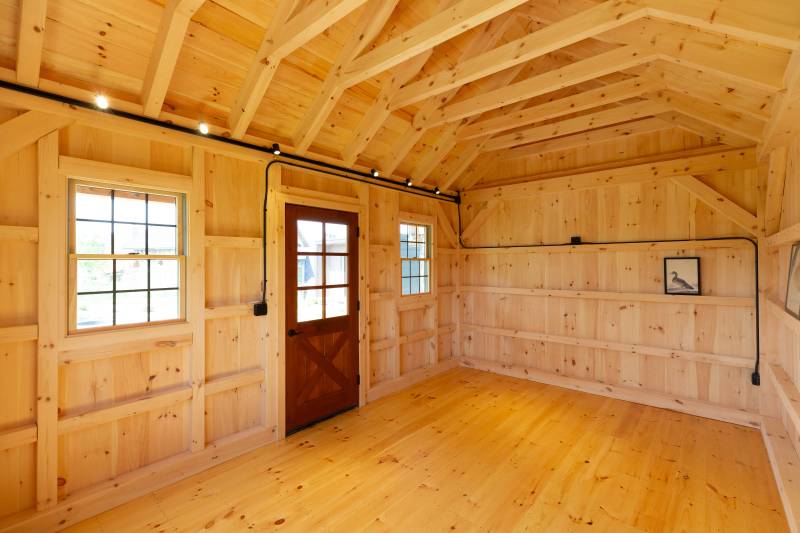 12' x 18' Trapper’s Cabin Interior