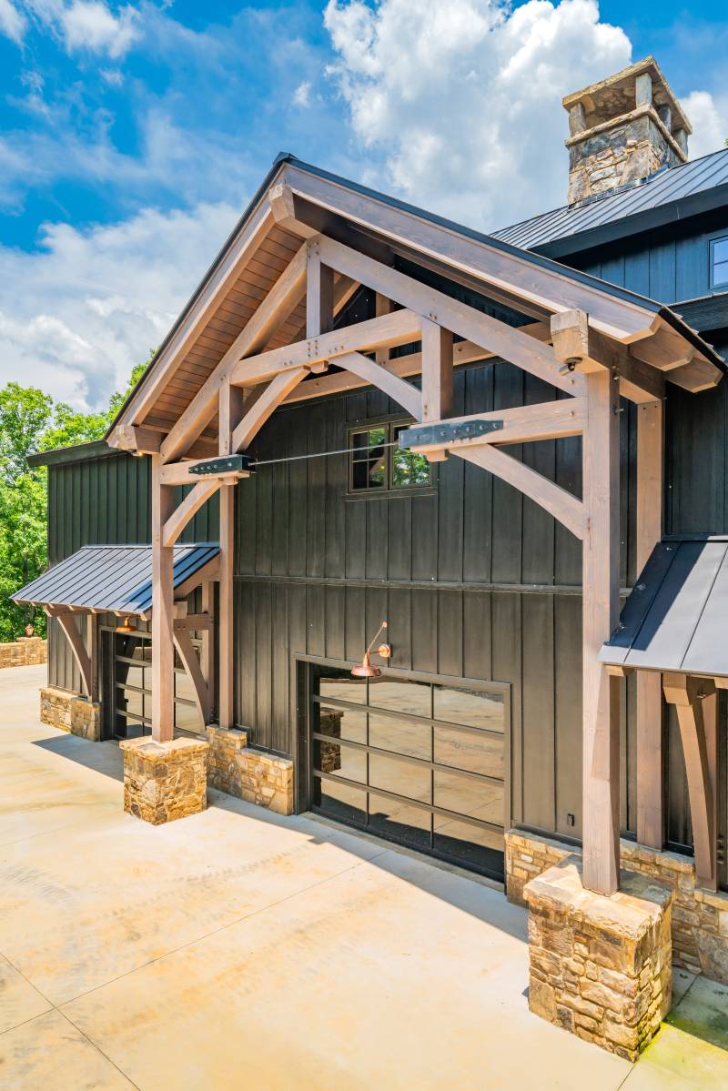 24' x 6' Gable Portico Roof