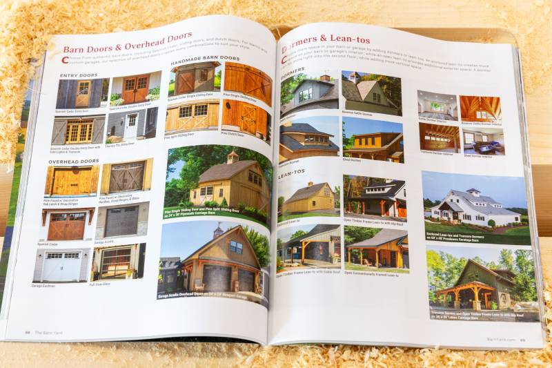 Barn Doors, Overhead Doors, Dormers, & Lean-tos