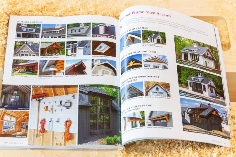 Storage Building Options: Dormers, Details, and Timber Frame Accents