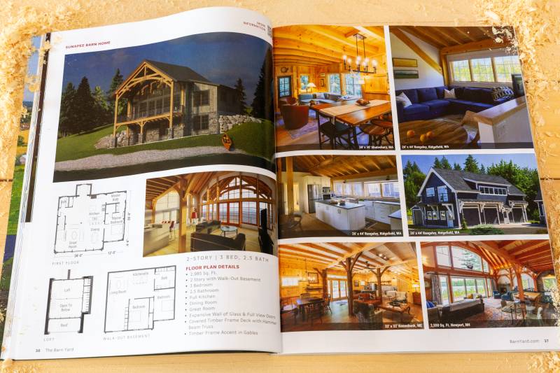 Sunapee Barn Home and Barn Home Series Gallery • Post & Beam