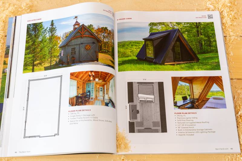Gallatin Cabin and A-Frame Cabin • Post & Beam Cabins