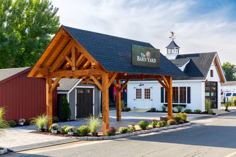 12' x 18' Telluride Timber Frame Pavilion On Display at The Big E