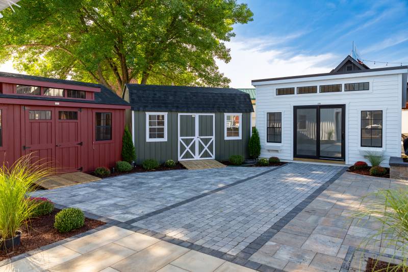 10' x 16' Classic Cape • 12' x 16' Traditional Dutch • 12' x 16' Classic Studio