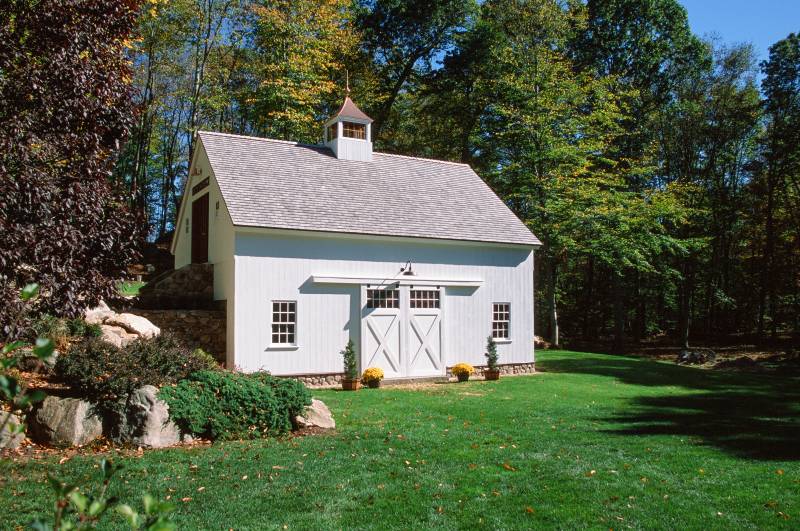 24' x 32' Plymouth Carriage Barn, Pound Ridge, NY