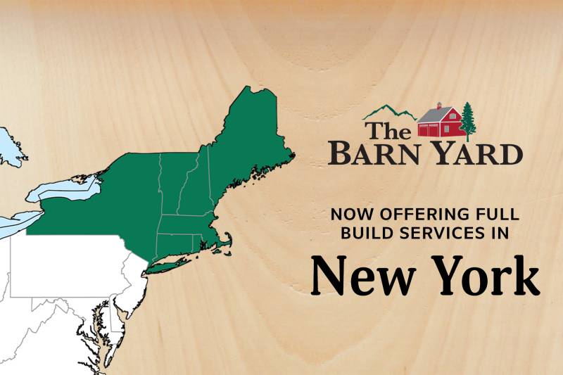Now offering Full Builds in New York State