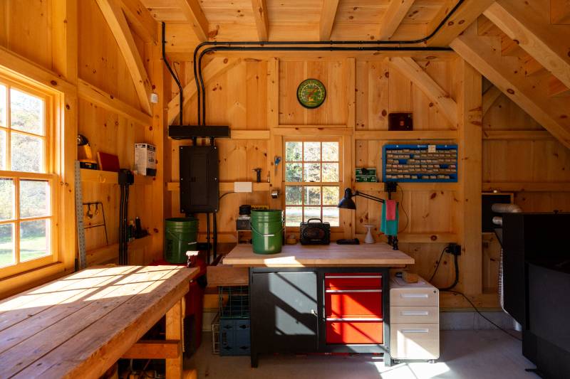 34' x 34' Lenox Carriage Barn First Floor