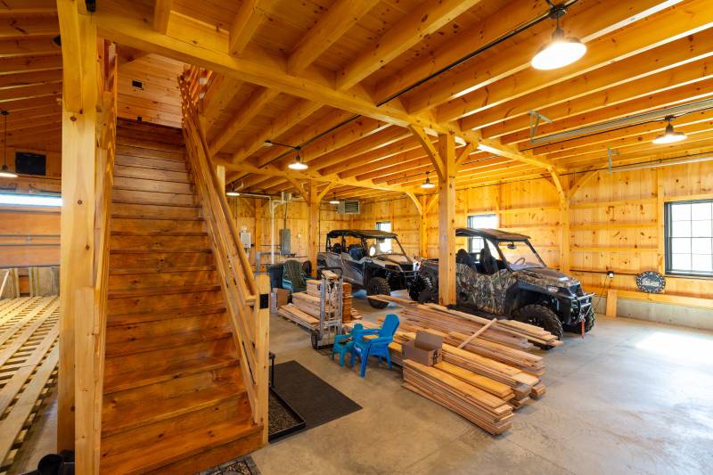 42' x 45' Lenox Carriage Barn First Floor