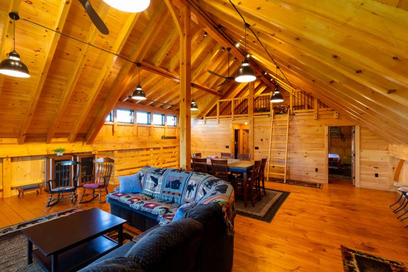 42' x 45' Lenox Carriage Barn second floor & loft